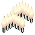 Pikkukuva 1 / 4: 14-paketti LED-lamppuja adventtikynttelikolle E10-kanta Uni 10-55V