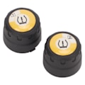 Miniatyrbilde 6 av 8: Bluetooth TPMS 2 eksterne sensorer Dekktrykkontrollsystem Sanntids trykktemperatur alarm for motorsykkel 0.2