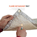 Miniatyrbild 3 av 8: Utomhus Camping Brandsäker Duk BBQ Glasfiber Brandfilt Insats 46x44
