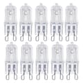 10-pack G9 Halogenlampor 20W 230V Varmvit 2700K Vinkelstiftbas[JUN]
