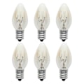Miniatyrbillede 1 af 5: 10 stk E12 Glødepære 220v-240v 10w C7 Glødepære - varm farve - Glødepære/Wolfram Glødepære Stue Lampe
