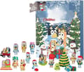 Bluey Julekalender med 24 søde legetøjsfigurer til jul [JUN]