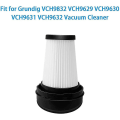 Miniatyrbillede 2 af 4: 3-pak filter til Grundig Vch9832 Vch9629 Vch9630 støvsuger