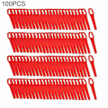 Miniatyrbillede 2 af 5: 100 stk. reserve trimmer Einhell Plast Have Plæneklipper Have Spidsklipper Græs Einhell Haveudstyr Red