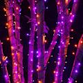 Pikkukuva 5 / 5: Valonauha 200 LED-lampulla, 20 metriä pitkä, joulukoristeluun, violetti ja oranssi Purple and Orange 200 LED