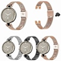 Miniatyrbillede 3 af 3: Til Garmin Lily Metal Urrem Milanese Mesh Udskiftningsrem med Værktøj (FMY) Flerfarvet Multicolor Style C