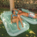 Miniatyrbillede 1 af 9: Oppustelig flydende solstol til pool, udendørs have, afslapning i baghaven [JUN]