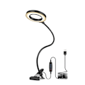 Pikkukuva 1 / 5: LED-suurennuslasi lampulla ja puristimella, 6 säädettävää valoasetusta qd[CH]
