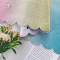Miniatyrbilde 4 av 4: IC Dream Star Blackout Gardiner for Barnerom Soverom Prinsesse Gardin for Datters Soverom Vindu (Rosa Blå, B132 X H244cm)