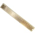 Miniatyrbilde 1 av 4: Messing Vinkelrett Linjal 20cm Messing Gradert Linjal (Farge: Metallisk)