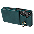 Pikkukuva 2 / 5: Korttikotelo Anti-fall Kuori PU Nahka+TPU Kuori Kotelo Samsung Galaxy A54 5g:lle Green