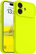 MagSafe-kompatibelt ultratunt skal för iPhone 17 Pro Max, Neongul[JUN] iPhone 17 Pro Max jaune fluo