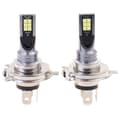 2X H4 200W 12000LM LED Bil Dimljus