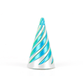 Miniatyrbild 1 av 3: 3D-tryckt Pyramid Spiral Cone Leksak - Vändbar Reseskulptur för Lugn och Avkoppling