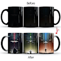 Miniatyrbilde 5 av 5: Darth Vader Fargeskiftende Kanne Keramisk Kaffe Kanne Termisk Tekopp Nyhetsgave