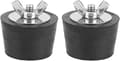 2 Pcs Winter Plugs for Pool, 32mm/1.26 inch Rubber Expansion