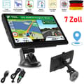 2024 Bil GPS Navigator med EU-kartor, Touchscreen & Röstvägledning för Fordon[JUN]