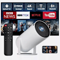 Miniatyrbild 1 av 5: 5G 4K Projektor Smart HD LED WiFi Bluetooth HDMI. USB Android Hemmabio