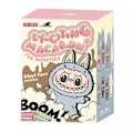 Miniatyrbillede 1 af 2: pc POP MART LABUBU The Monsters Spændende Macaron Plys Dukker Figur Legetøj Blind Boxes (Tilfældig Farve) 1