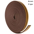 Miniatyrbild 1 av 5: / 10m Tätningslist Fönster Dörr Låda Slutande BRUN 5M E. Brun Brown Brown 5m-E