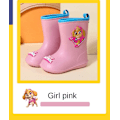 Pikkukuva 8 / 9: Paw Patrol Chase Skye Anime Piirretty Söpö Lasten Sadekengät Pojalle Tytölle Vedenpitävä EVA Kumi Liukumaton Taapero Lasten Sadekengät Skye Skye 19cm