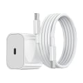 Miniatyrbilde 1 av 4: iPhone-lader 20W hurtiglading kabel, lader med type C til Lightning-kabel, kompatibel med iPhone 14/13/12/11 Pro Max 1m