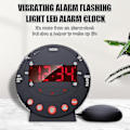Miniatyrbild 2 av 5: Extra högljudd väckarklocka för tunga sovare - Extra stark vibration med sängvibrator