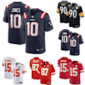 Miniatyrbild 6 av 7: Kansas City Chiefs Tröjor Herr NFL Amerikansk Fotbollstopp Sport T-shirt D D D D M