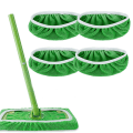 Miniatyrbilde 1 av 6: Swiffer Sweeper Mop-erstatningskluter, kluter til Swiffer gulvvask, gjenbrukbar overflate 4PCS