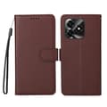 RFID Telefoncover til Honor X5c Plus med Håndledsrem & Kortlommer[JUN] Brown