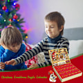 Miniatyrbild 5 av 6: Adventskalender 2024 Julpussel, Jul Adventskalender Pussel 1000PCS, För Vuxna Och Barn Nedräkning Till Jul Heminredning