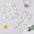 Miniatyrbild 1 av 2: Kreativa barnens DIY graffiti pyjamas hemmakläder set, måla dina egna pyjamasfärger för pojkar och flickor - Xin Unicorn Unicorn 6-7Years