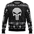 Miniatyrbild 1 av 5: Ny höst/vinter Nytt mode Street Sports Toppar Jultröja Deadpool Jolly Red Guy Hot Rea O-Neck Pullover Santa Claus style 7 style 7 M