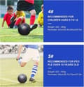 Miniatyrbillede 5 af 5: Selvlysende fodbold størrelse 4 & 5 - Lysende bold til natspil og træning [JUN] 4 Multicolor