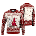 Miniatyrbilde 1 av 5: Santa Darth Vader Julstygg Genser Star Wars The Mandalorian Menn Pullover Klær Høst Vinter Dame Genser stil 7 style 7 XL