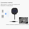 Miniatyrbillede 4 af 4: Bluetooth Bilsæt Bluetooth-modtager, Bluetooth håndfri lyd