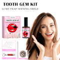 Miniatyrbilde 2 av 5: Tann Gem Kit, DIY Tann Gem Kit med herdende lys og lim, Tann Gems for reflekterende tannpynt