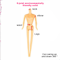 Miniatyrbild 6 av 10: Underbar Barbie-docka set Mode Desktop Dekorativa Rekvisita Present för Pojkar, Flickor, Barn Set C (10pcs)