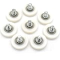 Miniatyrbillede 3 af 4: Nylon bærehjul (diameter 19mm) bærehjul med skrue sm