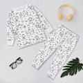 Pikkukuva 1 / 3: Kreatiiviset lasten DIY-graffiti-pyjamat kotiin, maala omat pyjamasi värit pojille ja tytöille - Xin A Little Princess A Little Princess 3-4Years