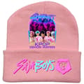 Kpop Demon Hunter Stickad Mössa - Varm Vintermössa för Vuxna[JUN] One size Pink-5