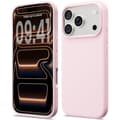 Flytande silikonfodral för iPhone 17 Pro Max, stötsäkert mjukt heltäckande skyddsfodral (rosa) iPhone 17 Pro Max Pink