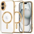 MagSafe iPhone 16 Skal med Glänsande Guld MagFlex Skydd [JUN] 40