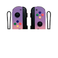 Pikkukuva 1 / 2: Nintendo Switch -ohjain Joycon langaton Bluetooth-peli ohjain kaukosäädin herätystoiminnolla ja kaulanauhalla, tukee kuntoilua[ch] Purple pink gradient