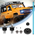 Miniatyrbild 2 av 4: RC DIY-delar för A959 A979 A959-B A979-B RC-bil Metalluppgraderingstillbehör Metallväxeldifferential A