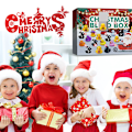 Miniatyrbild 3 av 10: Jul Gummi Anka Kalender Gummi Anka Badleksaker Kreativ Julklapp Blind Box