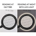 Pikkukuva 4 / 5: LED-suurennuslasi lampulla ja puristimella, 6 säädettävää valoasetusta qd[CH]
