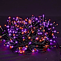 Pikkukuva 3 / 5: Valonauha 200 LED-lampulla, 20 metriä pitkä, joulukoristeluun, violetti ja oranssi Purple and Orange 400 LED