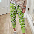 Pikkukuva 4 / 4: Naisten Print Casual ja Grinch Face Drink Up Jouluhupparit_xush Huppari Hoodie S