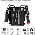Miniatyrbillede 3 af 5: 24V til 12V Konverter - 20A Bilspændingsreducer Aluminiumlegering Step-Down Transformer[JUN]